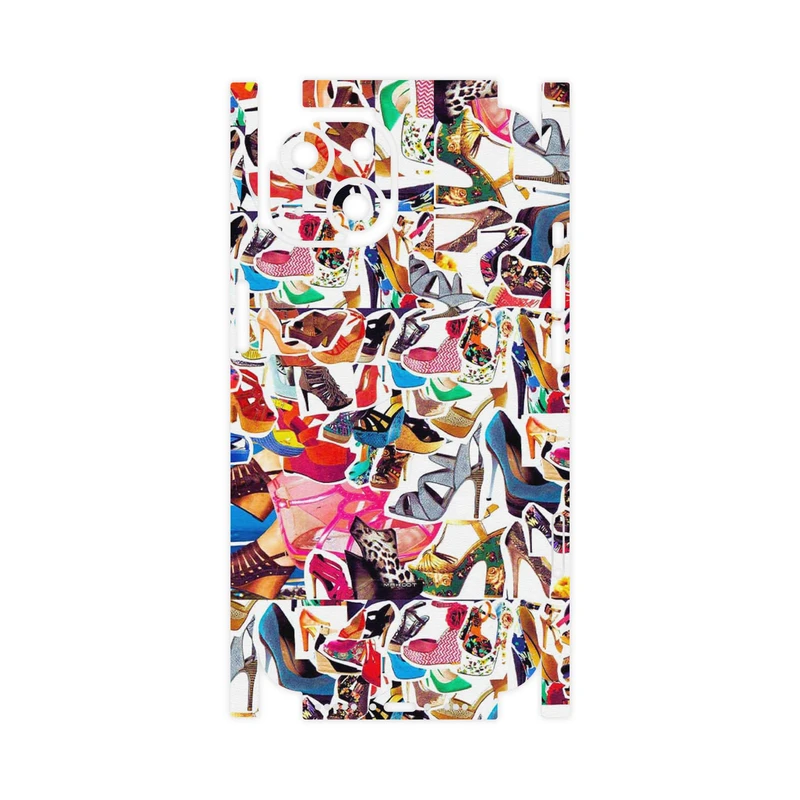 برچسب پوششی ماهوت مدل Collage of High heel Shoes-FullSkin مناسب برای گوشی موبایل اپل iPhone 14