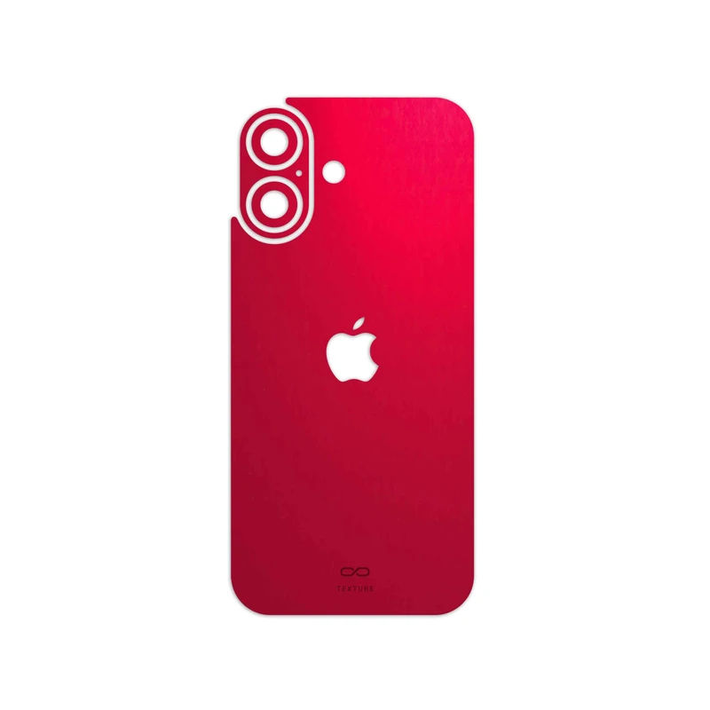 برچسب پوششی ماهوت مدل Matte-Warm-Red مناسب برای گوشی موبایل اپل iPhone 17