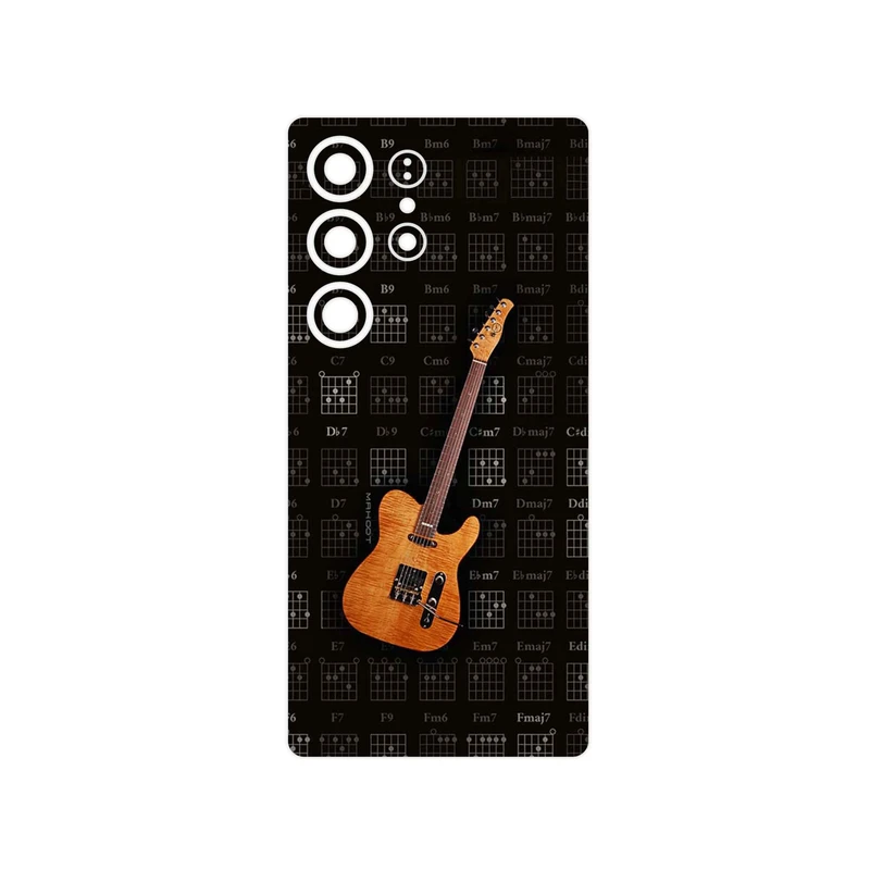 برچسب پوششی ماهوت مدل Guitar_Instrument مناسب برای گوشی موبایل سامسونگ Galaxy S25 Ultra