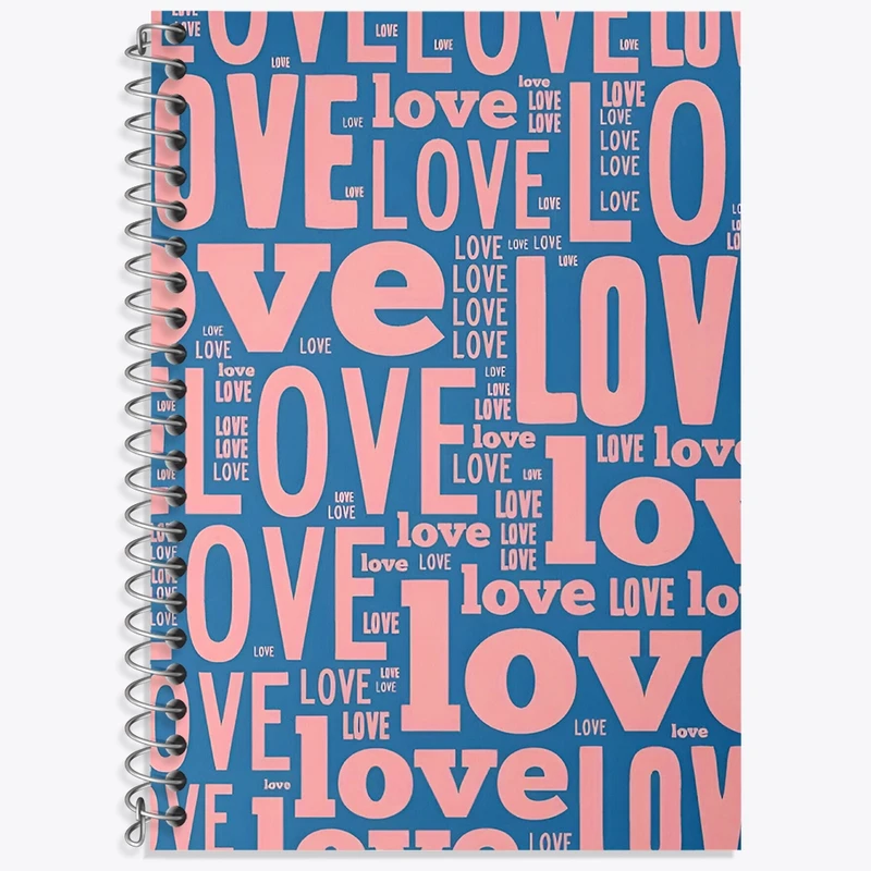 دفتر لغت 50 برگ خندالو طرح Love کد N6052