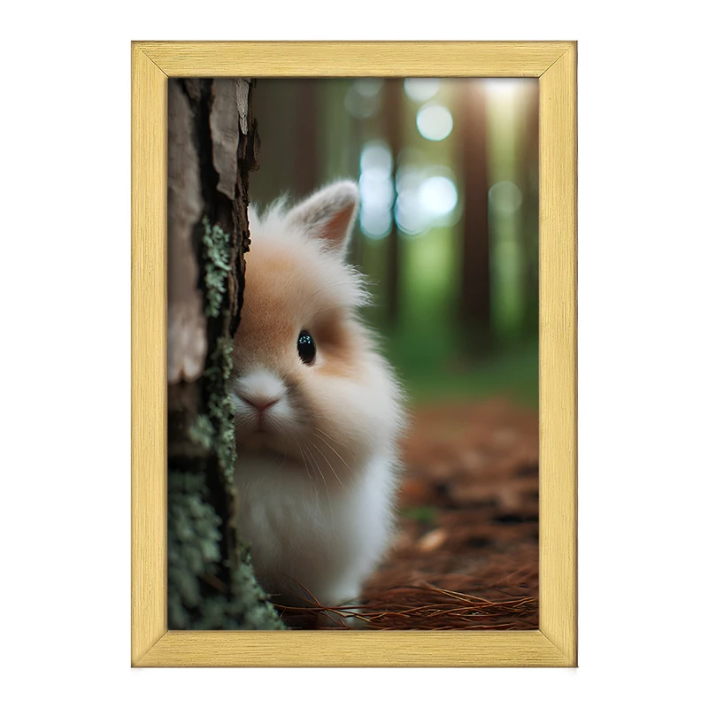 تابلو خندالو طرح خرگوش بامزه کد F8017