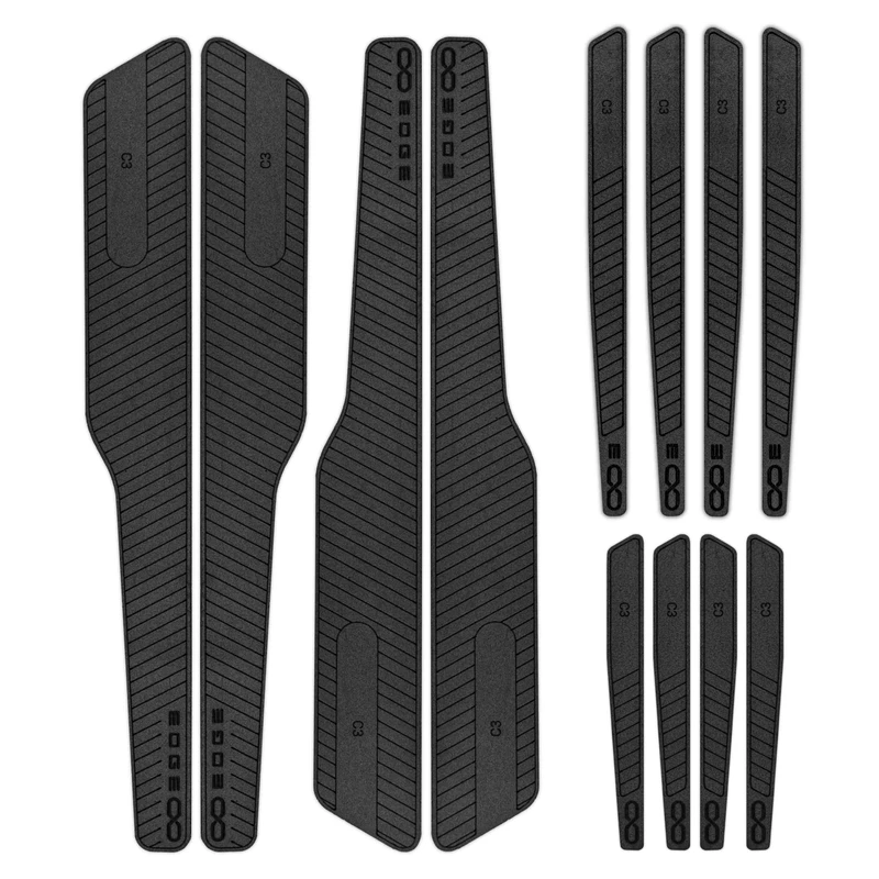 محافظ درب، سپر و آینه خودرو ماهوت مدل EDGE-Bمناسب برای برلیانس C3 مجموعه 12 عددی