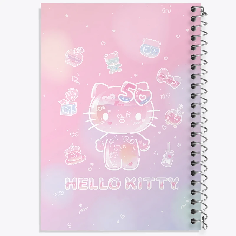 دفتر نقاشی 50 برگ خندالو طرح هلو کیتی (Hello Kitty) کد N9095