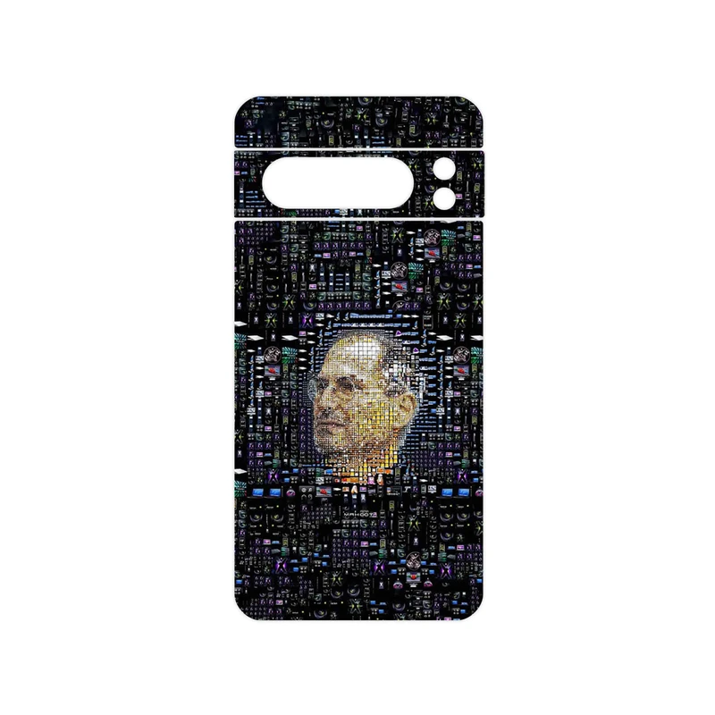 برچسب پوششی ماهوت مدل Collage of Steve Jobs 2 مناسب برای گوشی موبایل گوگل Pixel 8 Pro