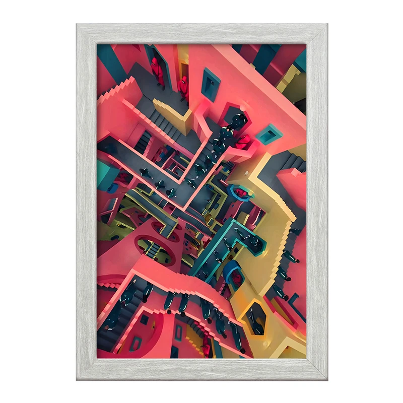 تابلو خندالو طرح بازی مرکب (Squid Game) کد F11870