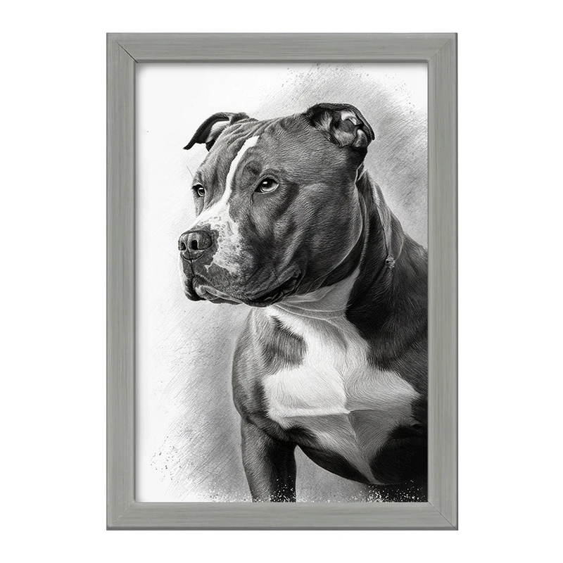 تابلو خندالو طرح سگ (Dog) کد F1955