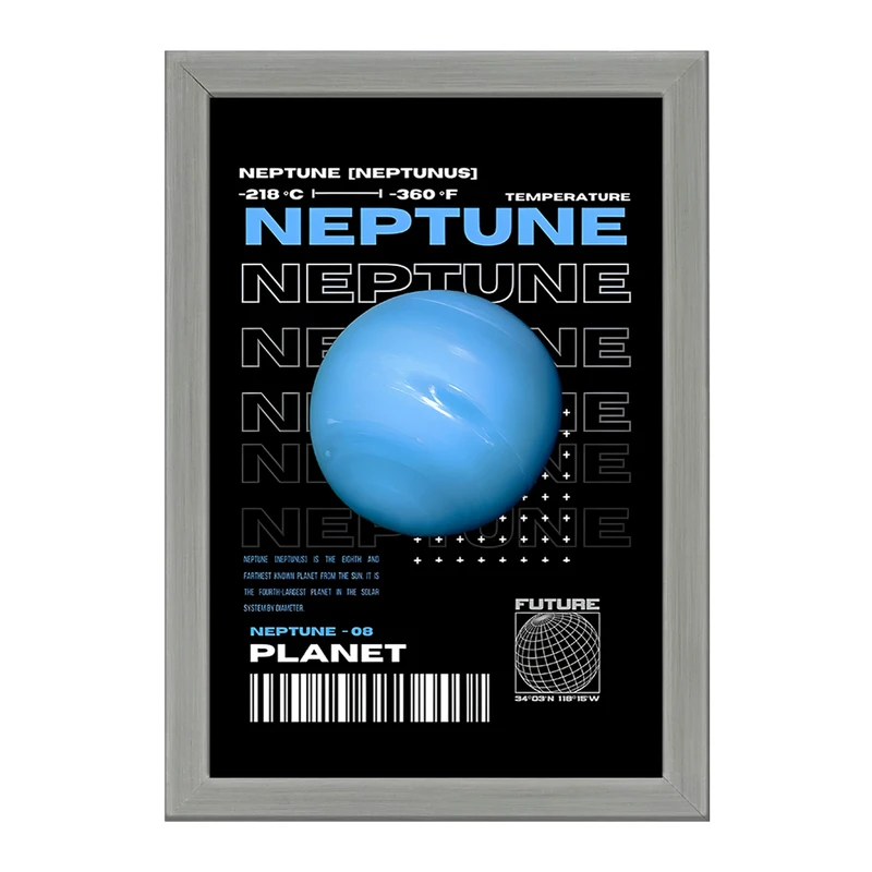 تابلو خندالو طرح نپتون (Neptun) کد F10661