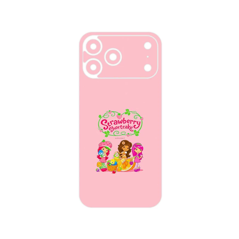برچسب پوششی ماهوت مدل Strawberry Shortcake مناسب برای گوشی موبایل اپل iPhone 17 Pro Max