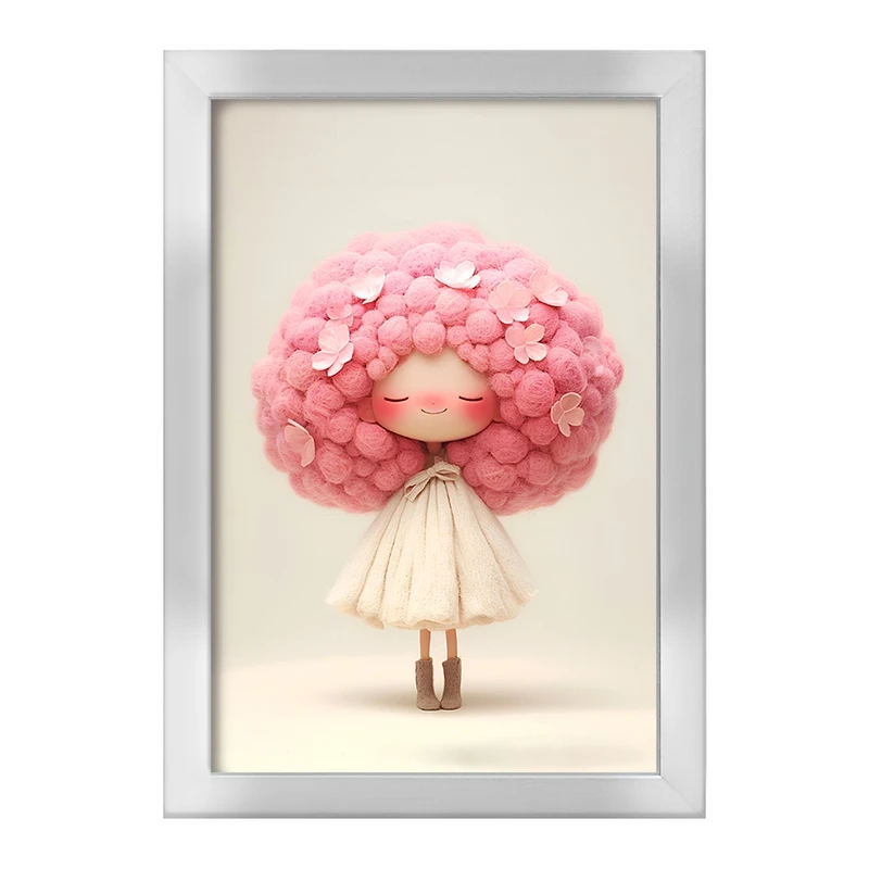 تابلو خندالو طرح دخترانه کیوت کد F5156