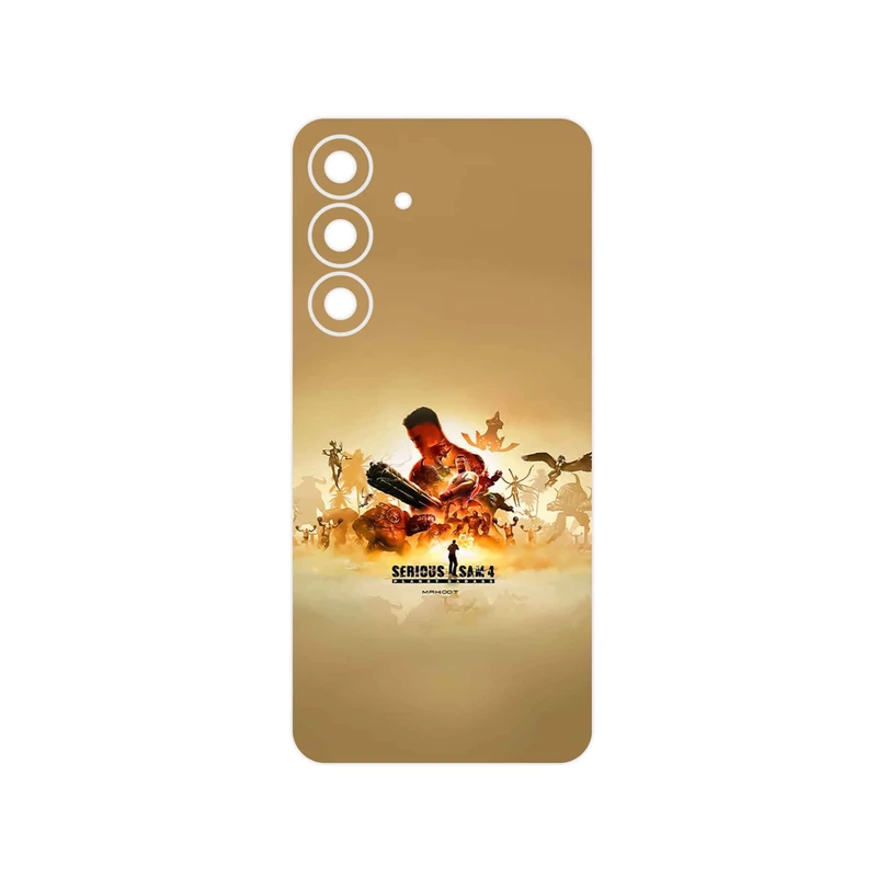 برچسب پوششی ماهوت مدل Serious Sam Game Series مناسب برای گوشی موبایل سامسونگ Galaxy S25 FE