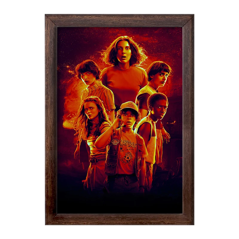 تابلو خندالو طرح استرینجر تینگز  Stranger Things  کد 10842