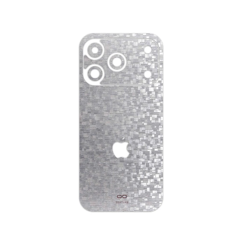 برچسب پوششی ماهوت مدل Silver-Silicon مناسب برای گوشی موبایل اپل iPhone 17 Pro