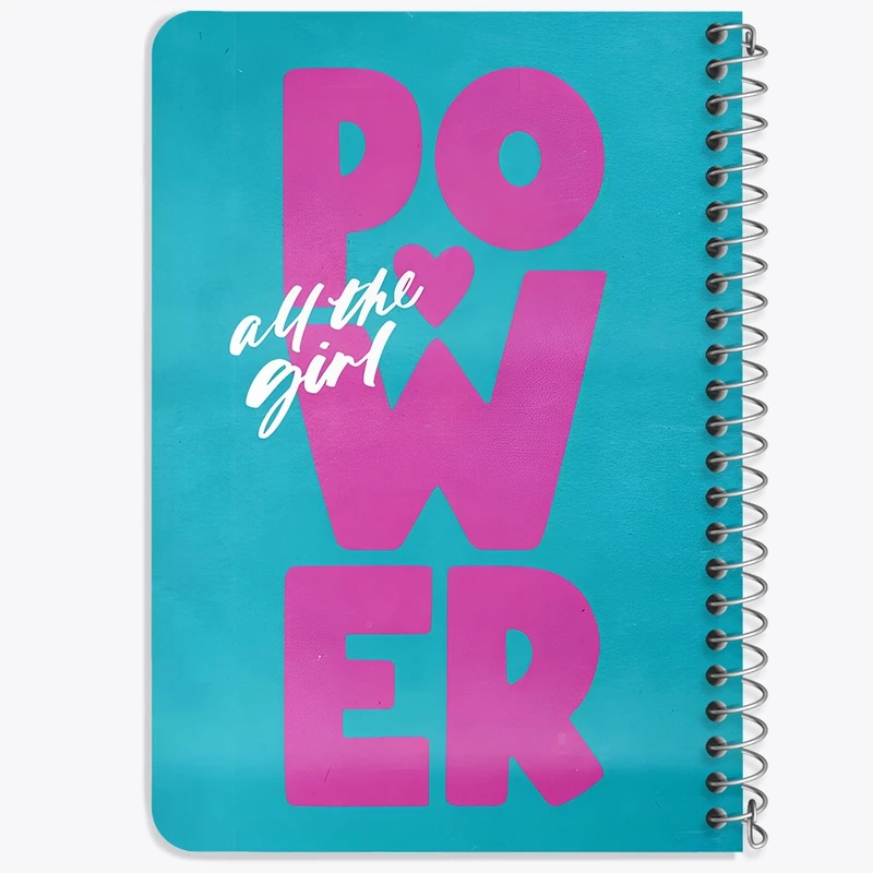 دفتر یادداشت 50 برگ خندالو طرح All The Girl Power کد F4079
