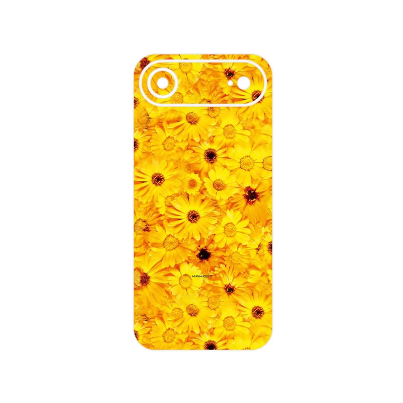 برچسب پوششی ماهوت مدل Yellow_Flower مناسب برای گوشی موبایل اپل iPhone 17 Air