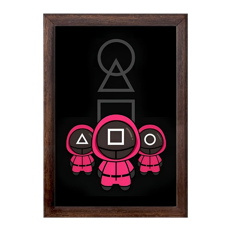 تابلو خندالو طرح بازی مرکب (Squid Game) کد F10144