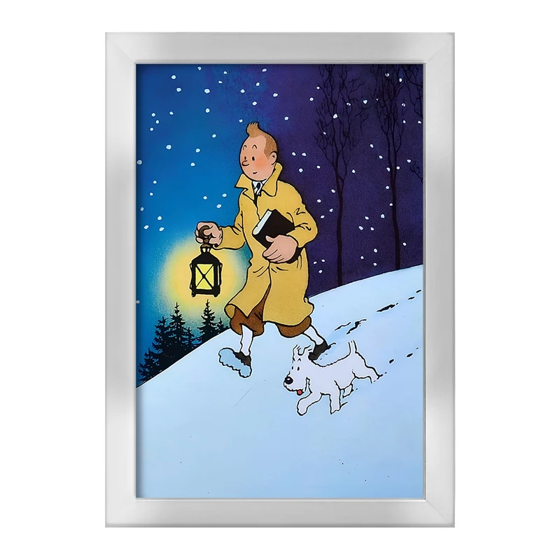 تابلو خندالو طرح تن تن (Tintin) کد F10329