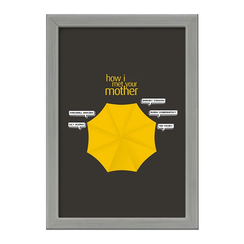 تابلو خندالو طرح سریال آشنایی با مادر How I Met Your Mother  کد 13783