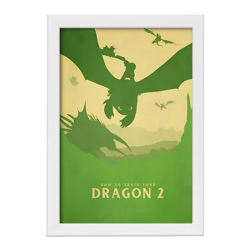 تابلو خندالو طرح اژدها سواران کد F13567