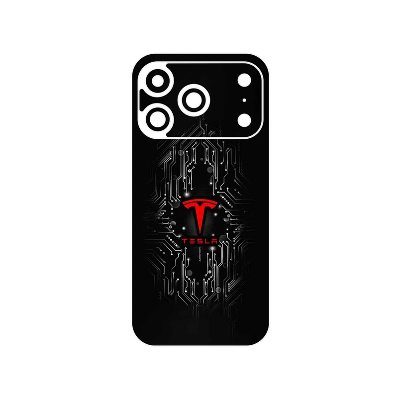 برچسب پوششی ماهوت مدل TESLA مناسب برای گوشی موبایل اپل iPhone 17 Pro