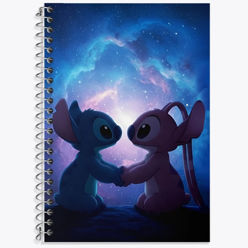 دفتر لغت 50 برگ خندالو طرح استیچ (Stitch) کد F14392