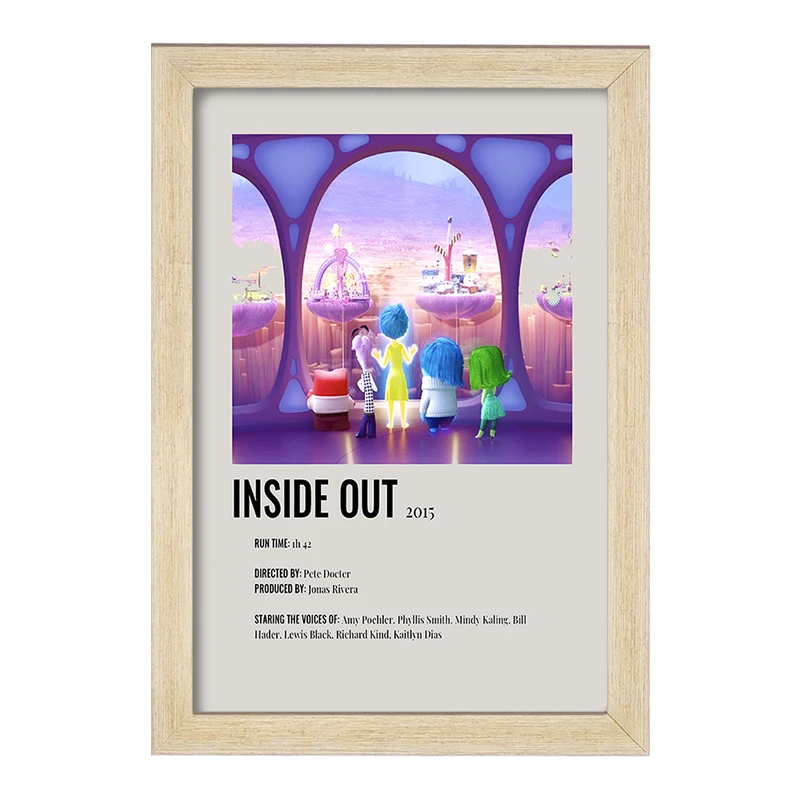 تابلو خندالو طرح اینساید اوت (Inside Out) کد F13129