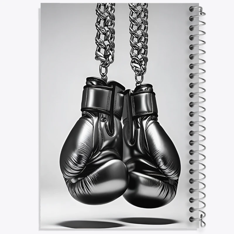 دفتر طراحی 50 برگ خندالو طرح بوکس (Boxing) کد F11997