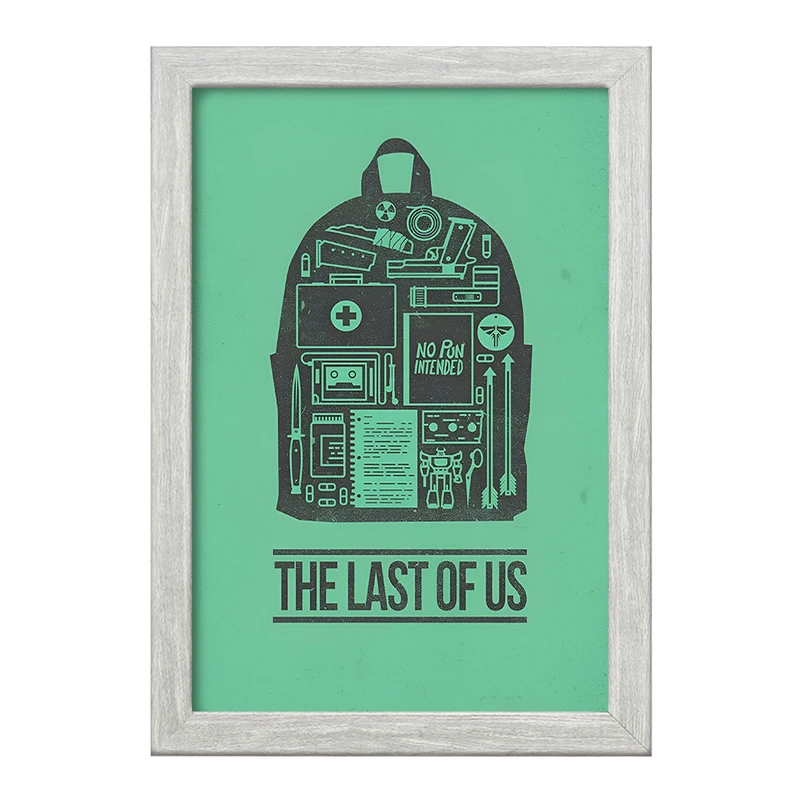 تابلو خندالو طرح لست آف آس (The Last Of Us) کد F13596