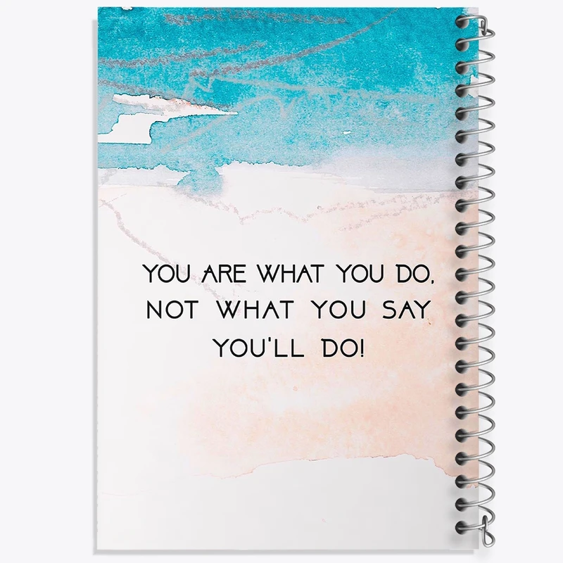 دفتر ژورنال نویسی 50 برگ خندالو مدل نقطه ای طرح انگیزشی کد F11423