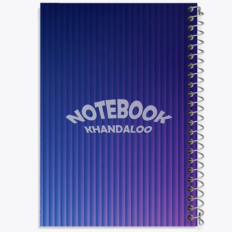 دفتر مشق 100 برگ خندالو طرح مدرن کد N7608