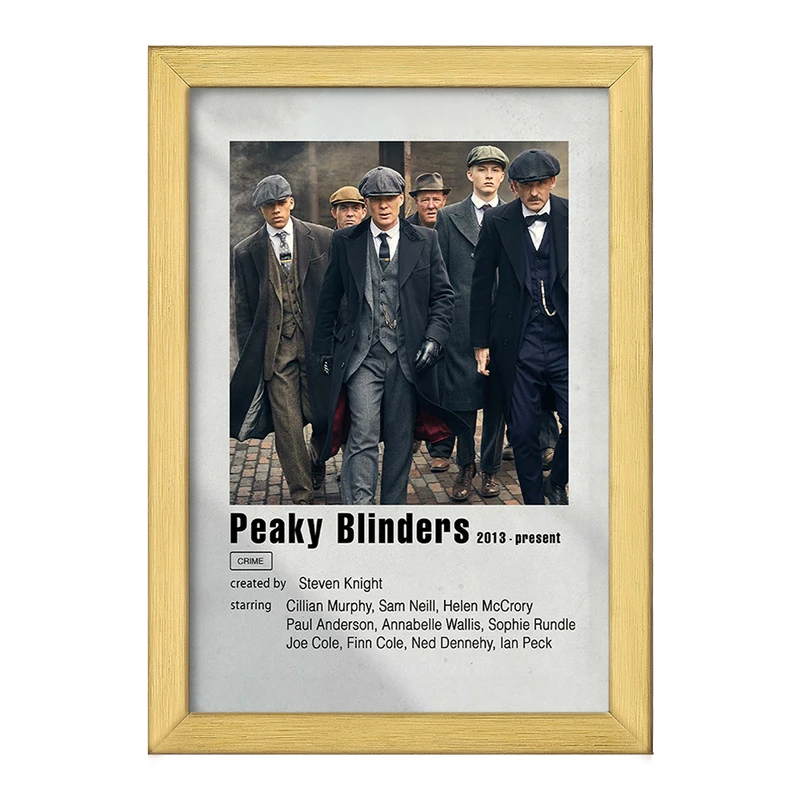 تابلو خندالو طرح پیکی بلایندرز (Peaky Blinders) کد F11291