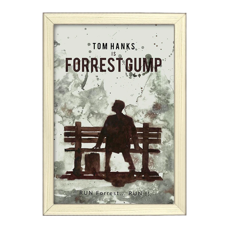 تابلو خندالو طرح فارست گامپ (Forrest Gump) کد F11343