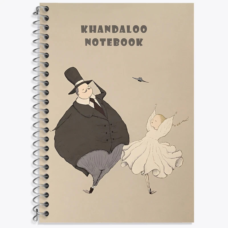 دفتر لغت 50 برگ خندالو طرح پدر و دختر شاد کد N8480