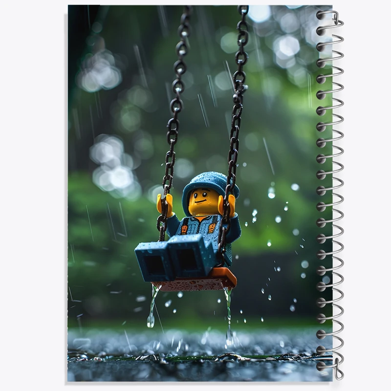 دفتر نقاشی 50 برگ خندالو طرح لگو (Lego) کد F4229