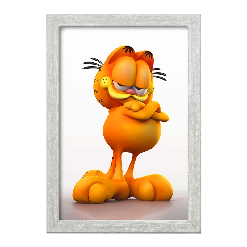 تابلو خندالو طرح گارفیلد کد F2073