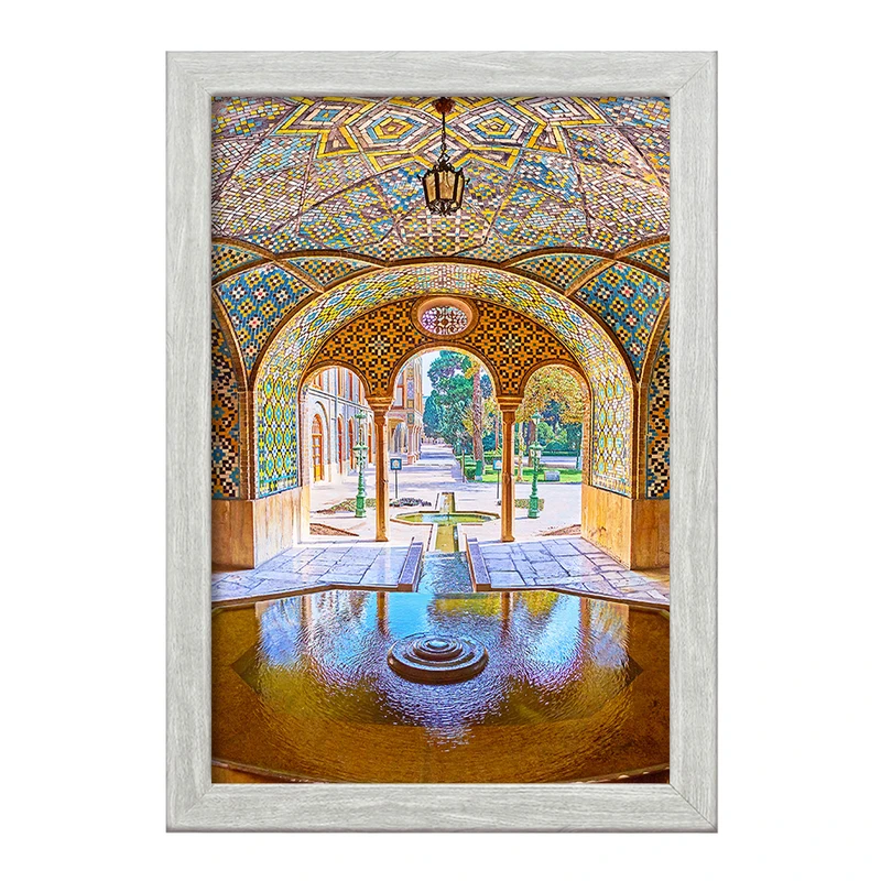 تابلو خندالو طرح کاخ گلستان تهران کد 37355