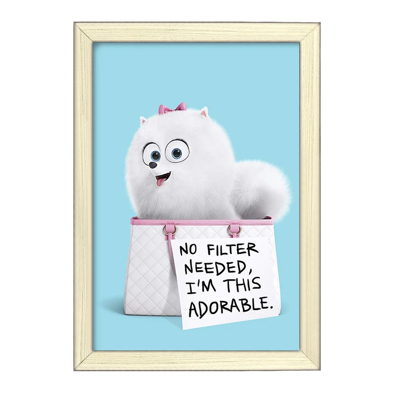 تابلو خندالو طرح زندگی پنهان حیوانات خانگی The Secret Life of Pets  کد 10673