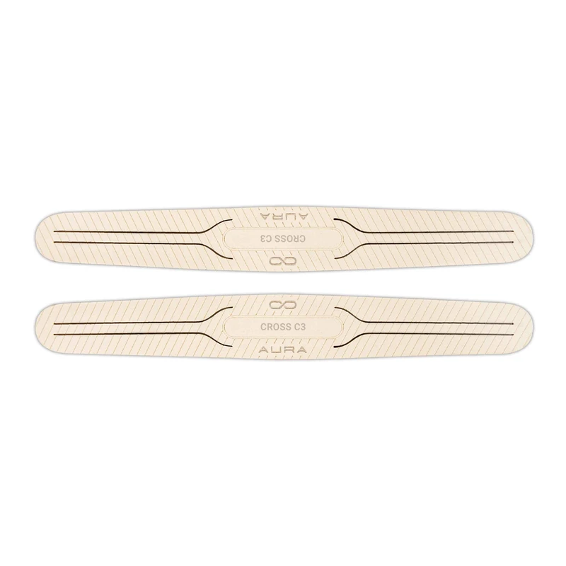 محافظ گوشه سپر خودرو ماهوت مدل AURA-W مناسب برای برلیانس CROSS C3 مجموعه 2 عددی