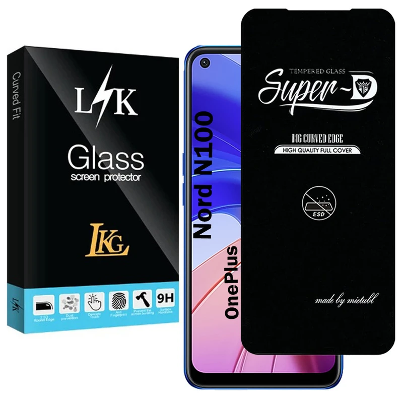 محافظ صفحه نمایش ال کا جی مدل SupD-LK مناسب برای گوشی موبایل وان‌پلاس Nord N100