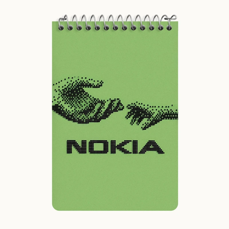 دفتر یادداشت 50 برگ خندالو طرح نوکیا (Nokia) کد F4303