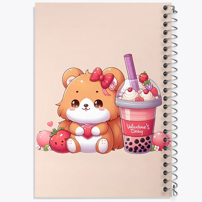 دفتر لیست خرید 50 برگ خندالو طرح خرس کوچولو کد F11106