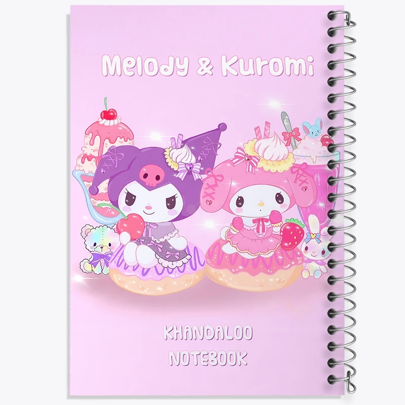 دفتر شطرنجی 50 برگ خندالو طرح کرومی و مای ملودی کد N9068