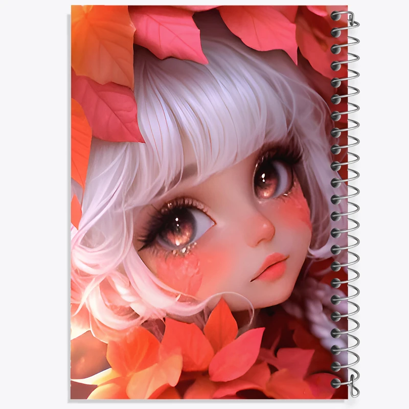 دفتر مشق 100 برگ خندالو طرح دخترانه کد F9550