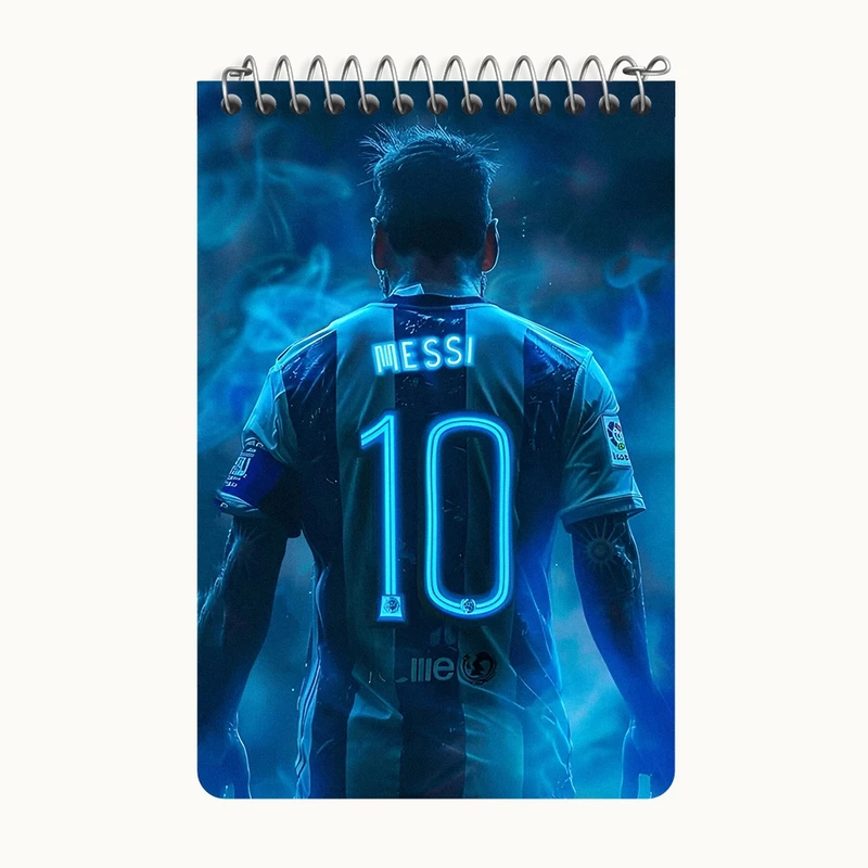 دفتر یادداشت 50 برگ خندالو طرح لیونل مسی کد F7192