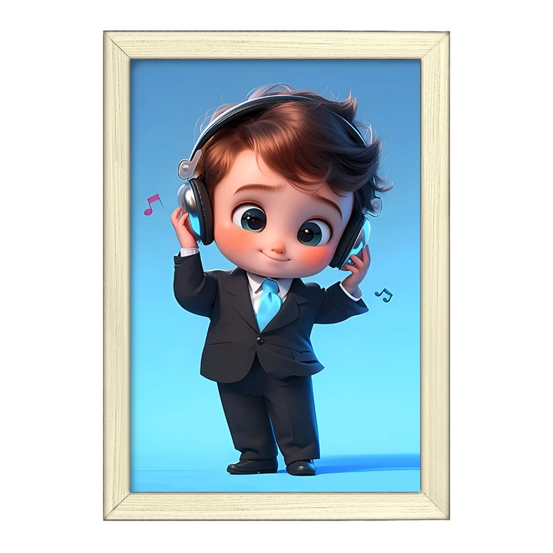 تابلو خندالو طرح پسر بامزه کد F9911