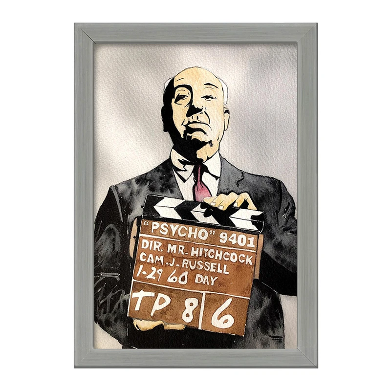 تابلو خندالو طرح روانی هیچکاک (Psycho) کد F11459