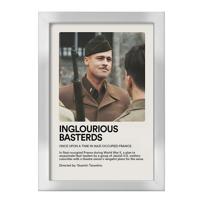 تابلو خندالو طرح Inglourious Basterds کد F12947