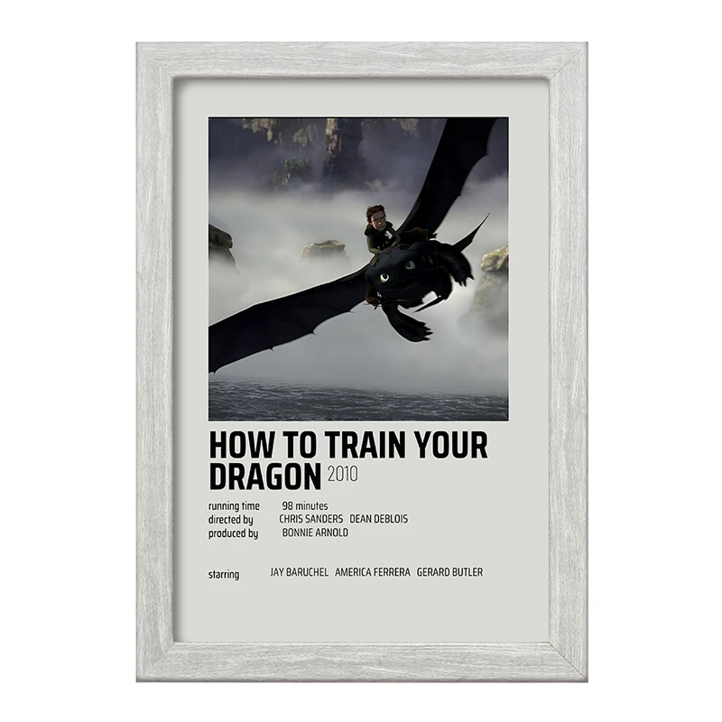 تابلو خندالو طرح چگونه اژدهای خود را تربیت کنیم کد F13183