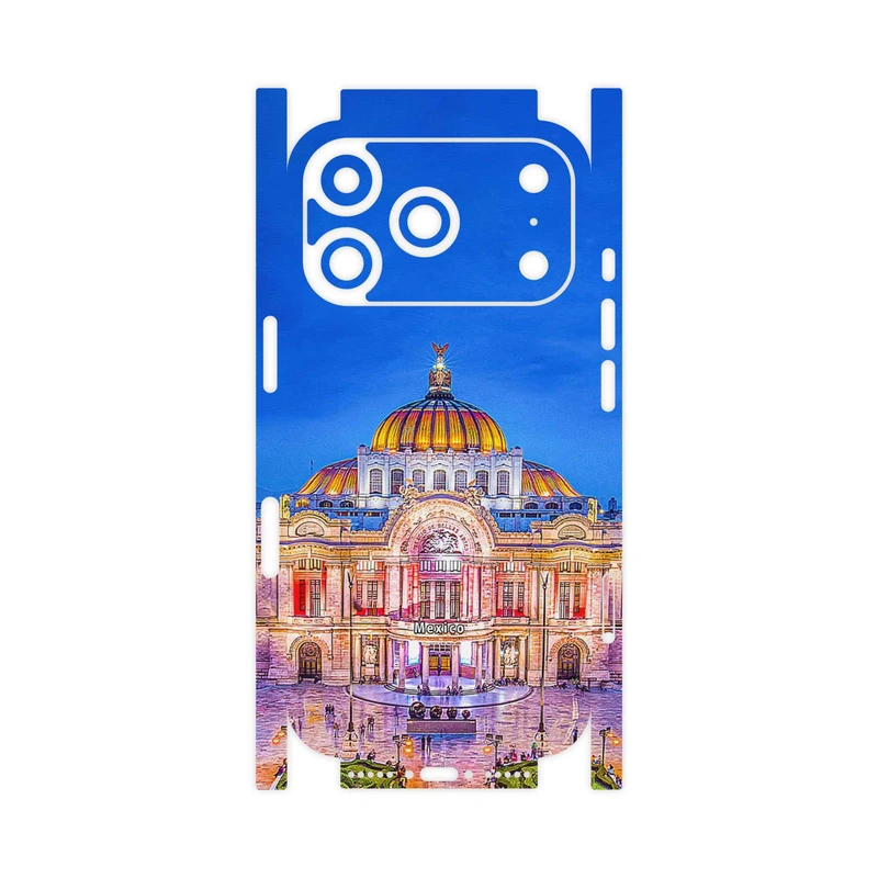 برچسب پوششی ماهوت مدل Mexico City-FullSkin مناسب برای گوشی موبایل اپل iPhone 17 Pro