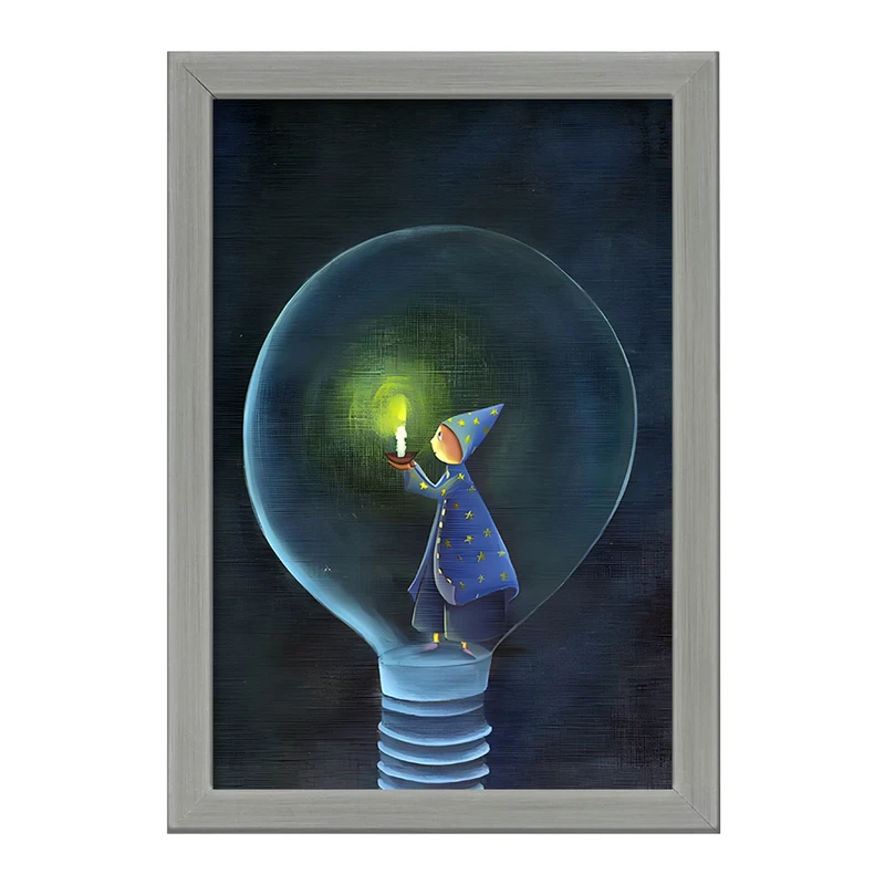 تابلو خندالو طرح چراغ راهنمای جادویی کد F8198