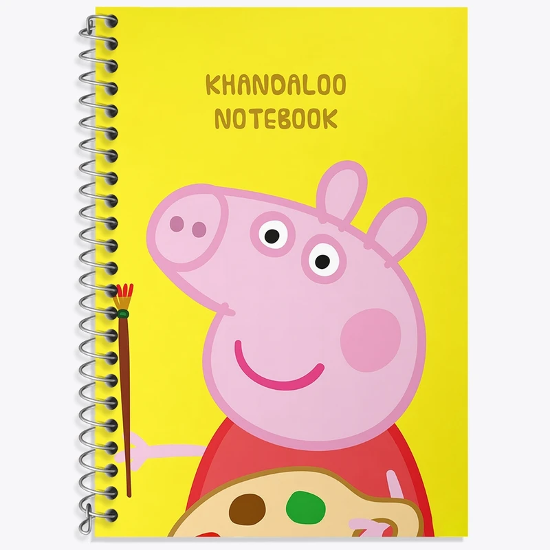 دفتر لغت 50 برگ خندالو طرح انیمیشن پپا پیگ (Peppa Pig) کد N9243